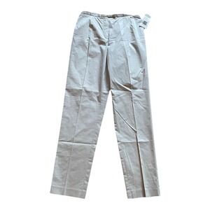 Harve Benard by Benard Holtzman Beige Stretch‎ Cotton Dress Pants Women Sz 6 NEW